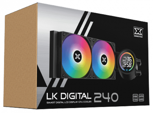Xigmatek LK 240 Digital İşlemci Soğutucu