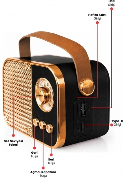 Concord M24 Bluetooth Hoparlör