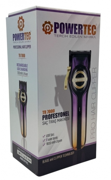 Powertec TR-7000 Saç Kesme Makinesi