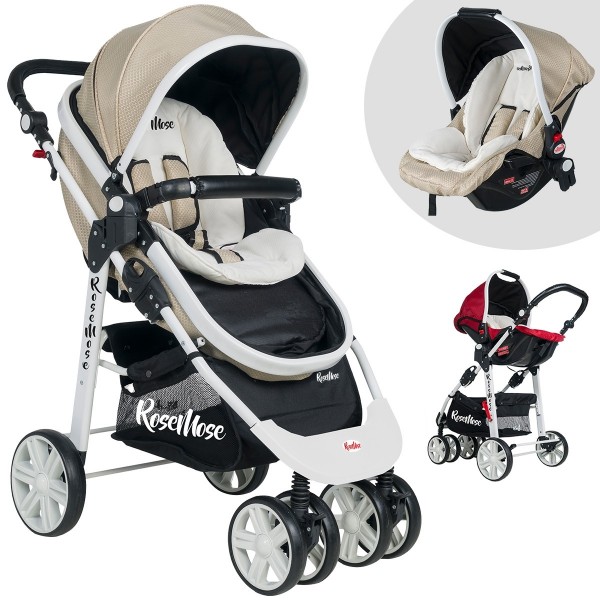 Rose Mose RM-500 Trio Relax Bebek Arabası