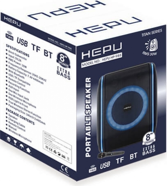 Hepu HP-988 Bluetooth Hoparlör