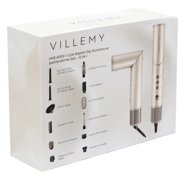 Villemy VME-6002-I Elektrikli Fırça