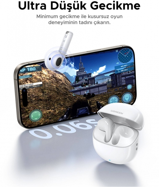 Ugreen LightBuds H5 Pro Tam Kablosuz Kulaklık