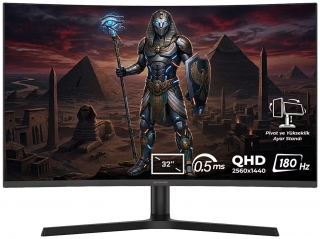 GameRaider Horus GR32QC18V Monitör
