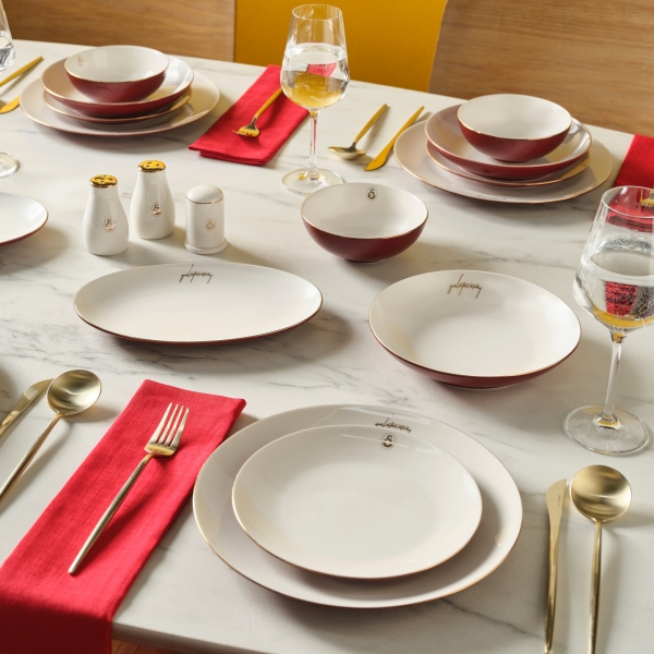 Karaca x Galatasaray Elegance 53 Parça Yemek Takımı