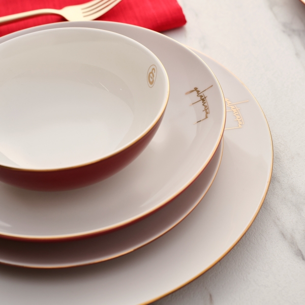 Karaca x Galatasaray Elegance 53 Parça Yemek Takımı