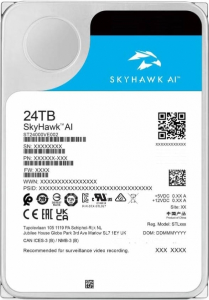 Seagate Skyhawk AI HDD (24 TB)