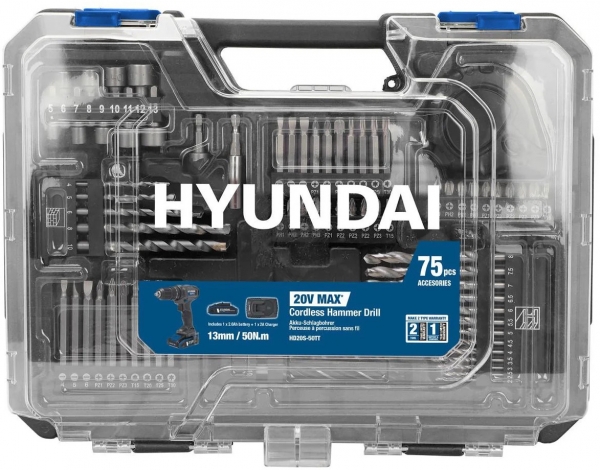 Hyundai HD20S-50TT Akülü Matkap