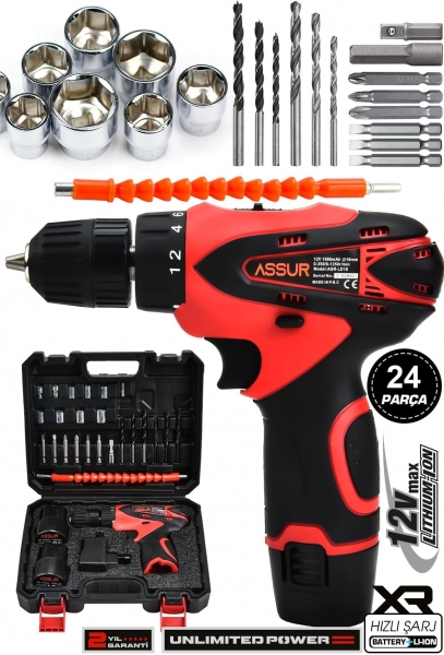 Assur ASR057 Akülü Vidalama