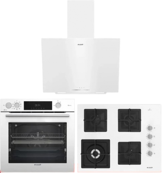 Arçelik Beyaz Ankastre Set OCD K 651 DWYB + AFC 362 B + ADE 6062 B1