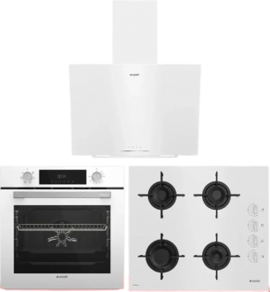 Arçelik Beyaz Ankastre Set OCD T 601-1 EB + AFC 330 B + ADE 6041 B1