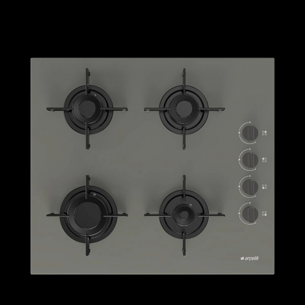 Arçelik Gri Ankastre Set OCD T 601-1 EG + AFC 330 G + ADE 605 G