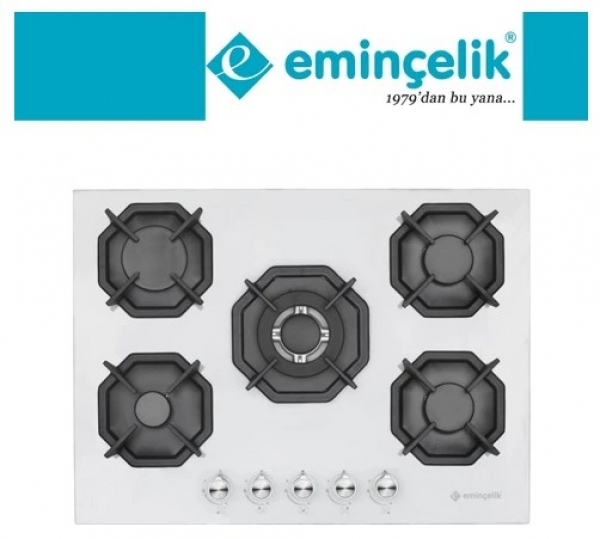 Eminçelik ve AFM Beyaz Ankastre Set 22386 S + FM7701 + CH 1454 RC W60