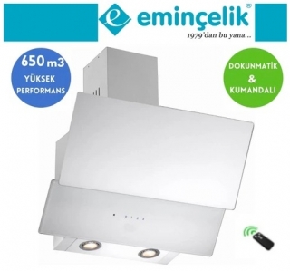Eminçelik ve AFM Beyaz Ankastre Set 22386 S + FM7701 + CH 1454 RC W60