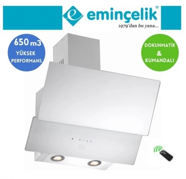 Eminçelik ve AFM Rual Beyaz Ankastre Set 12226 + FM7701 + CH 1454 RC W60