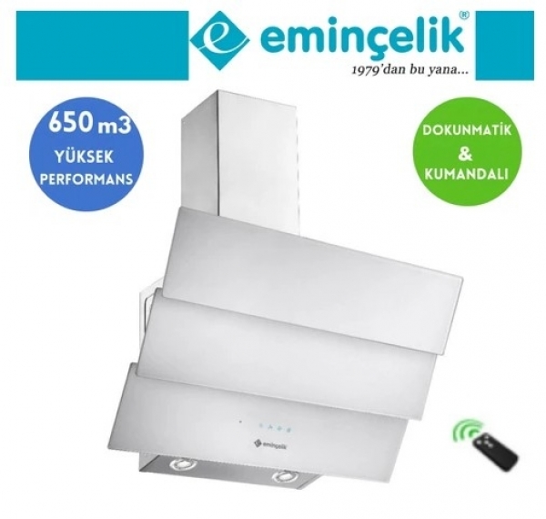 Eminçelik ve AFM Lupen Gri Ankastre Set 66252 + FM 7701 + CH 1455 RC W60