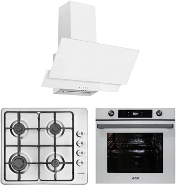Eminçelik ve AFM İnoxbu İnox Ankastre Set 31220 + FM7701 + FM3301