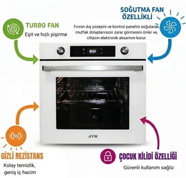 Eminçelik ve AFM İnoxbu İnox Ankastre Set 31220 + FM7701 + FM3301