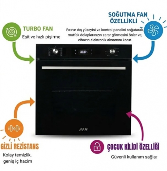 Eminçelik ve AFM inoXon İnox Ankastre Set 31220 + FM 7700 + FM3250