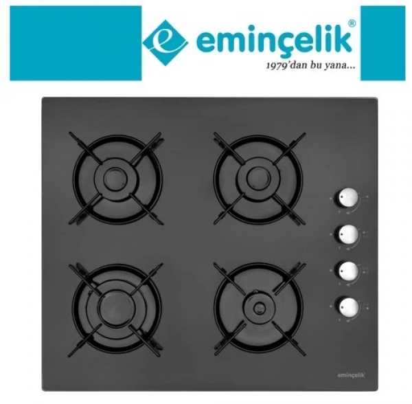 Eminçelik ve AFM Idea Siyah Ankastre Set 12225 + FM 7700 + CH 1454 PB B60