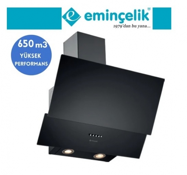 Eminçelik ve AFM Idea Siyah Ankastre Set 12225 + FM 7700 + CH 1454 PB B60
