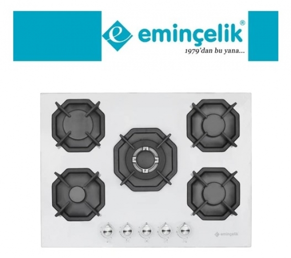 Eminçelik ve AFM Fethy A-17 2'li Beyaz Ankastre Set 22386 S + + FM3301