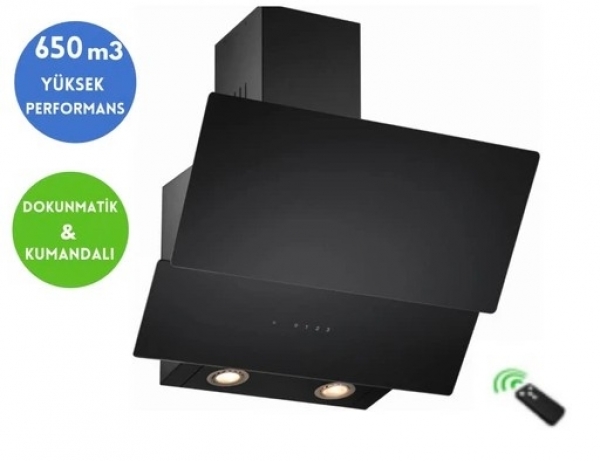 Eminçelik ve AFM Siyah Inox Ankastre Set 31220 + FM 7700 + CH 1454 RC B60