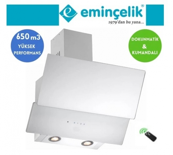 Eminçelik ve AFM Arte Beyaz Ankastre Set 31221 + FM 7701 + CH 1454 RC W60