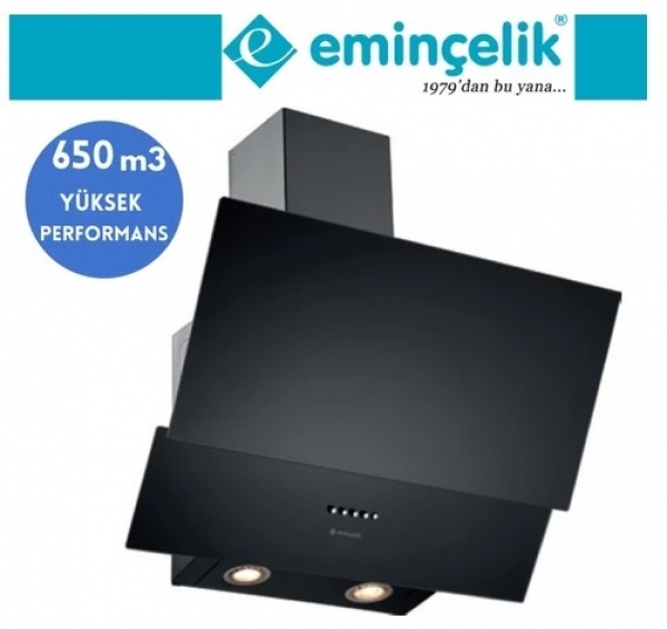 Eminçelik ve AFM Seno Siyah İnox Ankastre Set 31220 + FM 7700 + CH 1454 PB B60