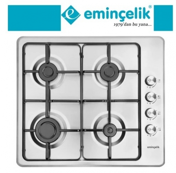 Eminçelik ve AFM Seno Siyah İnox Ankastre Set 31220 + FM 7700 + CH 1454 PB B60