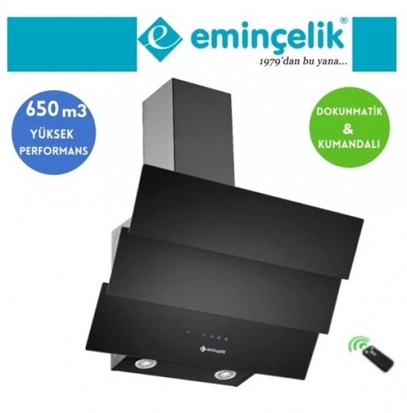 Eminçelik ve AFM Olio Siyah Ankastre Set 31222 + FM 7700 + CH 1455 RC B60