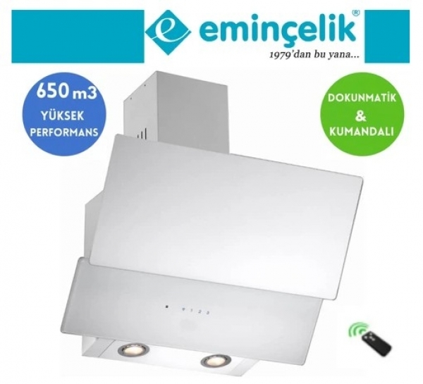 Eminçelik ve AFM Laorin Beyaz Ankastre Set FM2201 + FM 7701 + CH 1454 RC W60
