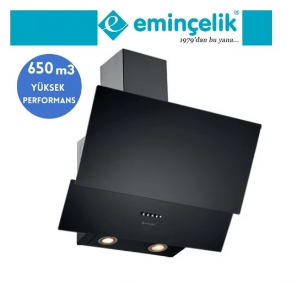 Eminçelik ve AFM Enzo Siyah Ankastre Set FM2200 BD + FM 7700 + CH 1454 PB B60