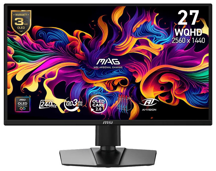 MSI MAG 272QP QD-OLED X24 Monitör