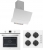 Esty Beyaz Ankastre Set ACO5700E6W01 + AEF6603W02 + 3480