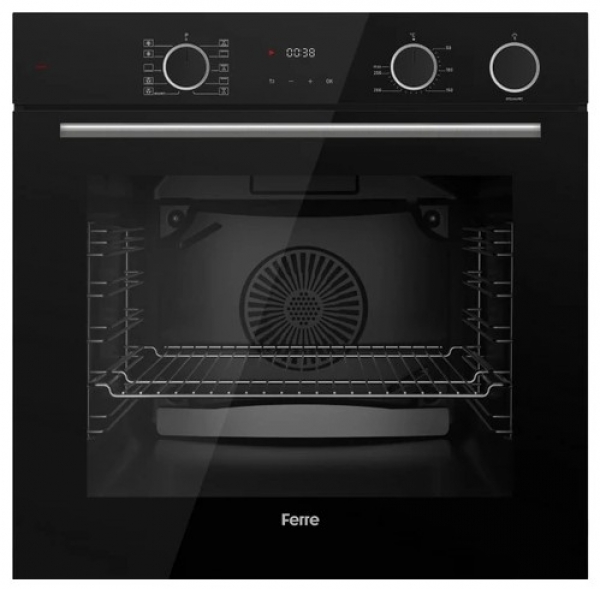 Ferre Siyah Ankastre Set SC405-WFA + XE64CS + D080