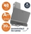 Ferre Mıma Gri Ankastre Set SC408 WFA + QXE62CPR + D082-SA