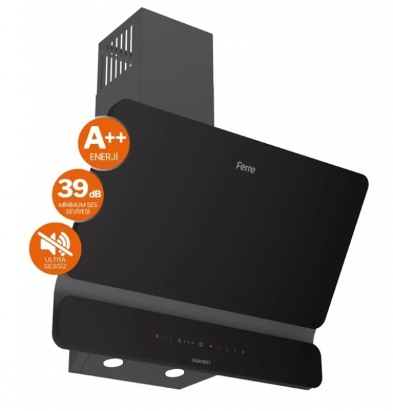 Ferre Trivona Siyah Ankastre Set MS263 + XE63CS + D080-SA