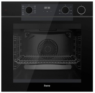 Ferre Siyah Ankastre Set SC405-WFA + QEP64CS + D077-SA