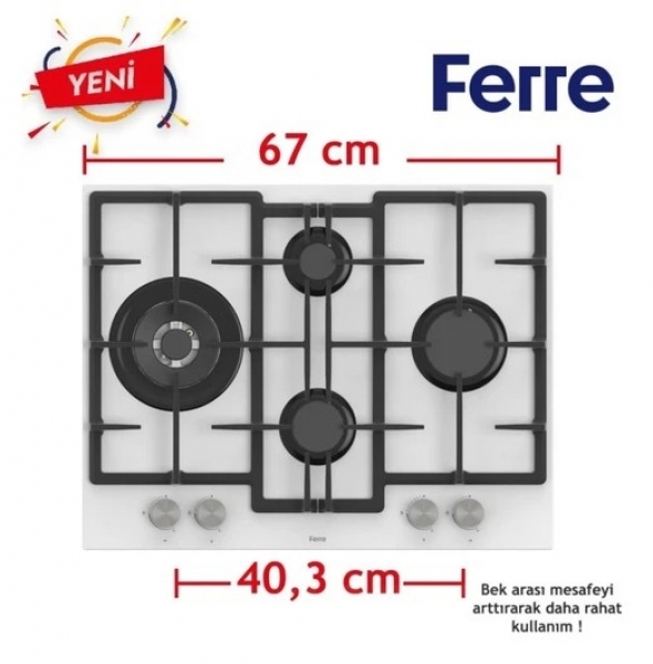 Ferre Luvo Ankastre Set ED076 + XE63CB + D087-SA