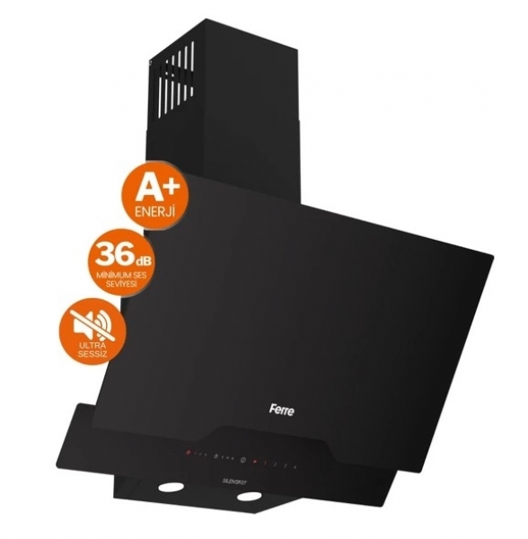 Ferre Lumetra Siyah Ankastre Set MS263 + QEP64CS + D063-SA
