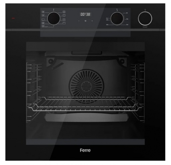 Ferre Lumetra Siyah Ankastre Set MS263 + QEP64CS + D063-SA