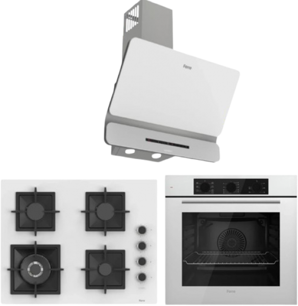 Ferre Luzia Ankastre Set SC406 WFA + QBL62CB + D081-SA