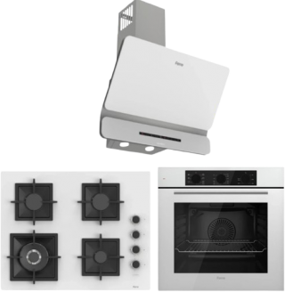 Ferre Luzia Ankastre Set SC406 WFA + QBL62CB + D081-SA