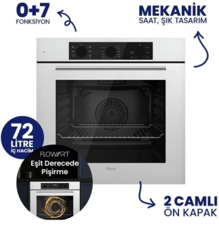 Ferre Luzia Ankastre Set SC406 WFA + QBL62CB + D081-SA