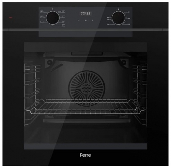 Ferre Solivra Siyah Ankastre Set MS263 + QEP63CS + D063-SA