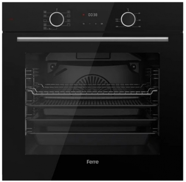 Ferre Leap Siyah Ankastre Set ED075 + XE63CS + D086