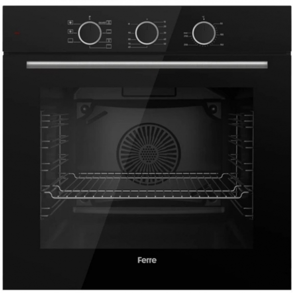 Ferre Rita Siyah Ankastre Set ED075 + QXE62CS + D077-SA