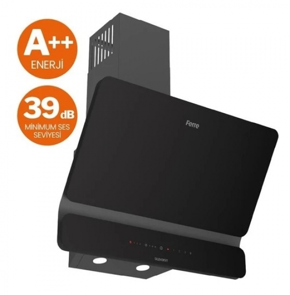 Ferre Vion Siyah Ankastre Set SS205 + QBL62CS + D080-SA