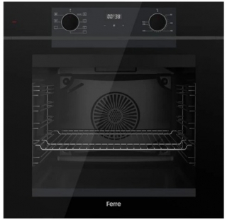 Ferre Vesco Siyah Ankastre Set LN385 + QEP63CS + D063-SA